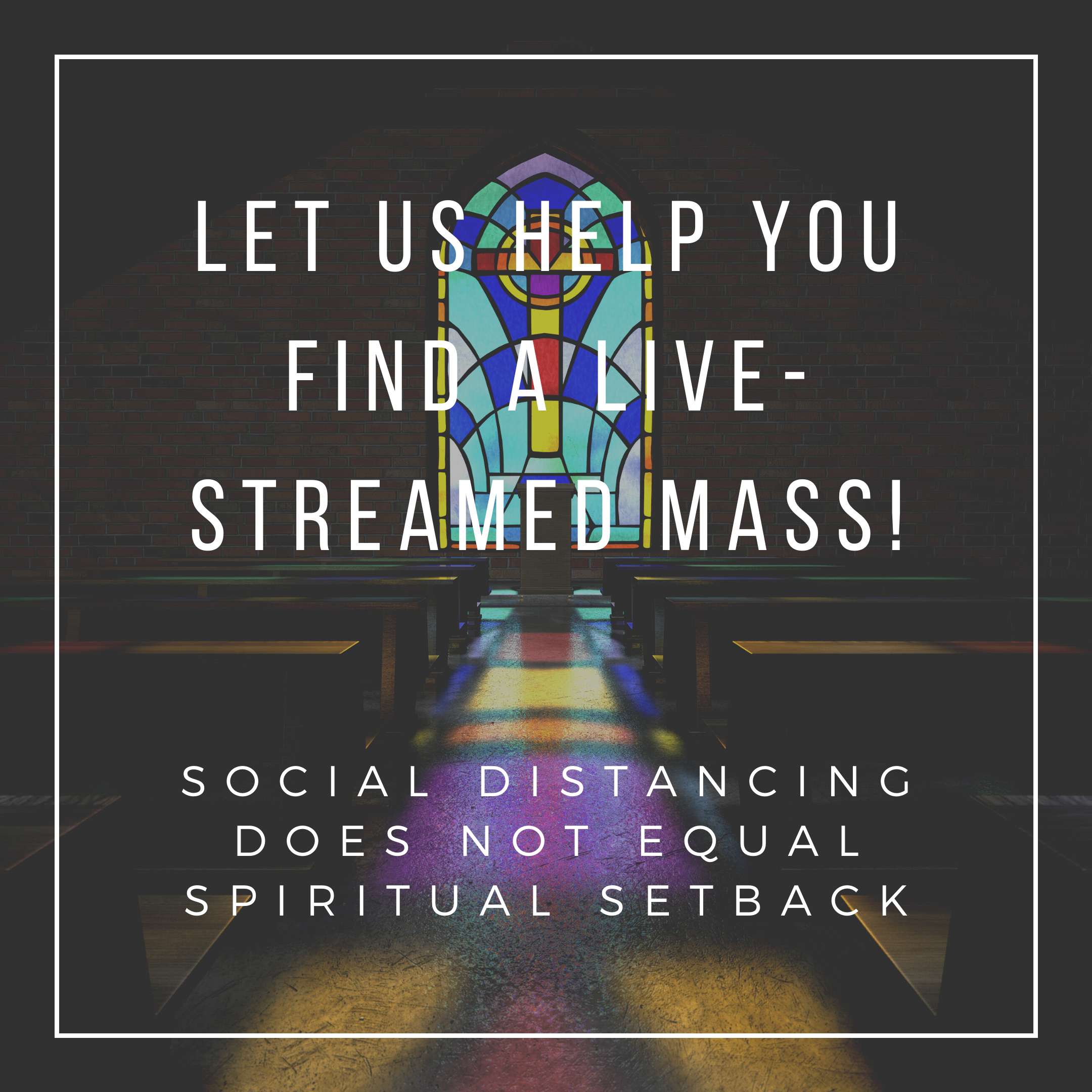 live streamed mass
